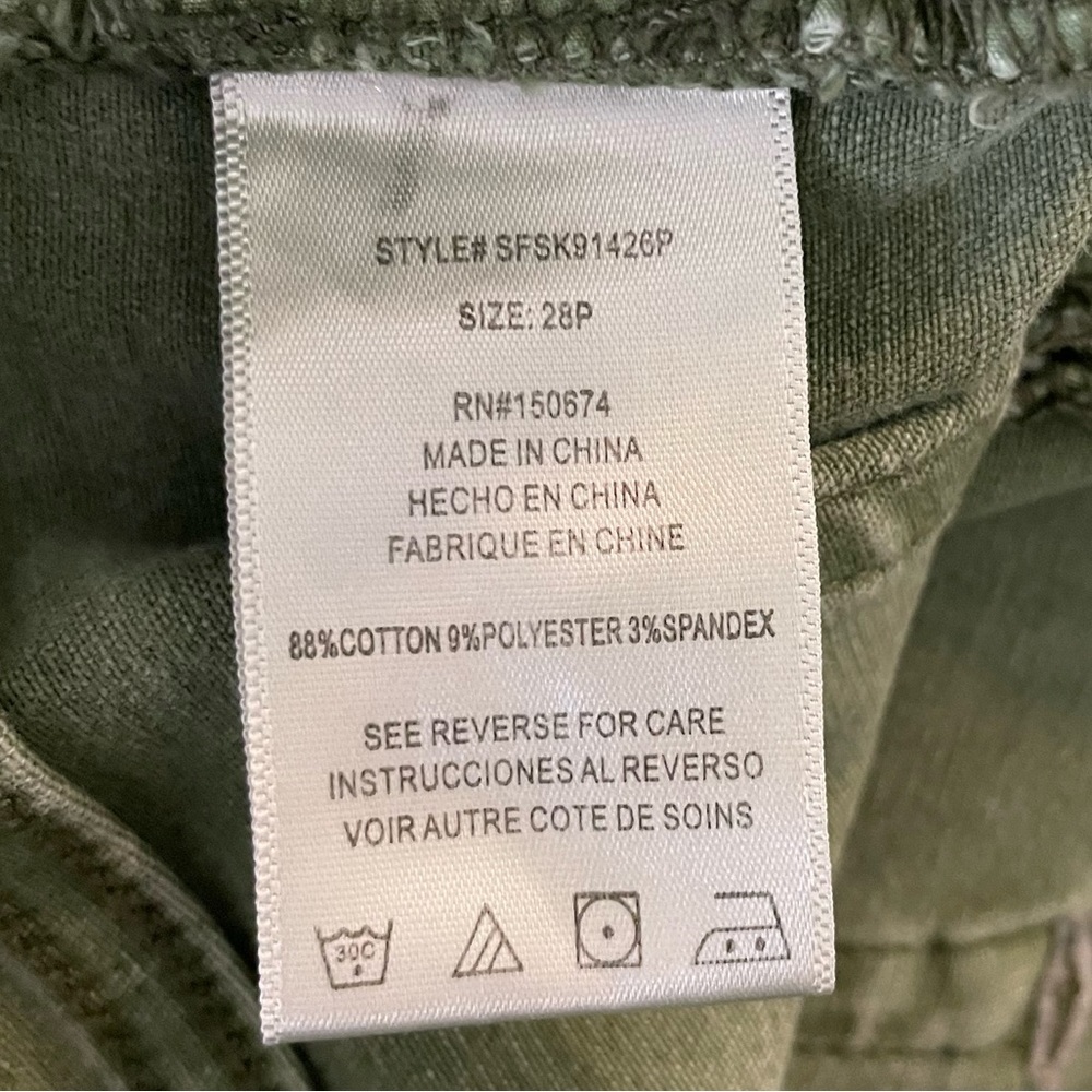 Wash Lab Green Denim Jeans - Picture 9 of 11